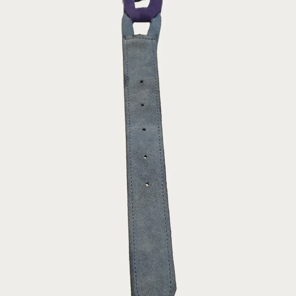 Mudd Blue and Purple Chain-Link Belt